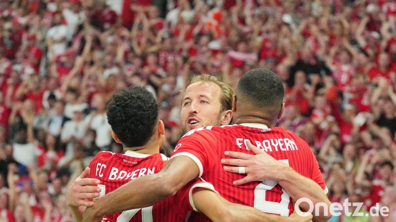 Stürmer Harry Kane traf im DFB-Pokalfinale dreifach. Bild: Michael Kappeler/dpa