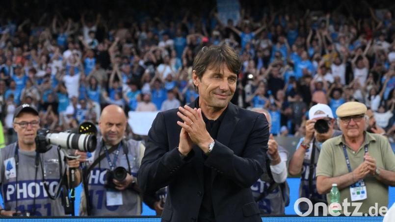 Antonio Conte macht als Trainer in Neapel nicht weiter. Bild: Alessandro Garofalo/LaPresse via ZUMA Press/dpa