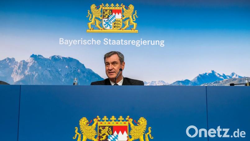 Bayerns Ministerpräsident Markus Söder (CSU) räumt harten Weg bei der Eindämmung der AfD ein. (Symbolbild) Bild: Peter Kneffel/dpa