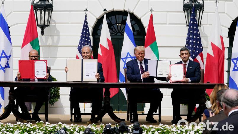 Trump will, dass noch mehr Länder beitreten (Archivbild). Bild: Alex Brandon/AP/dpa