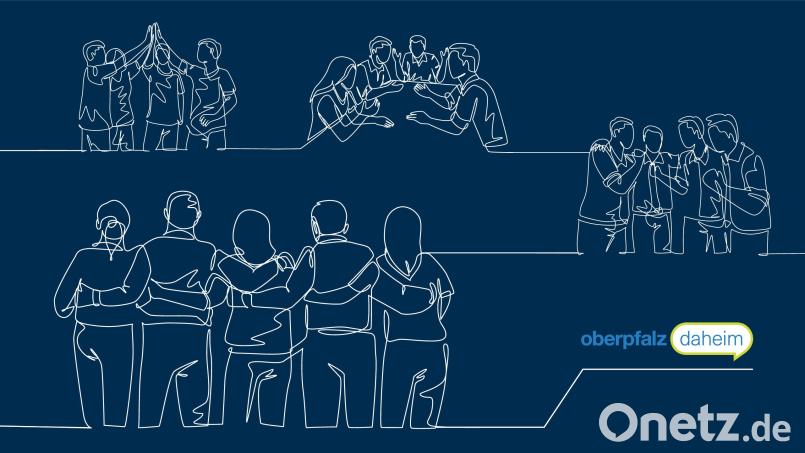 oberpfalzdaheim ist die Plattform, auf der sich Vereine und andere Organisationen des öffentlichen Lebens in der Oberpfalz der Öffentlichkeit präsentieren können. Bild: Marina Gube, Franka Eichl /  Simple Line (Adobe Stock)
