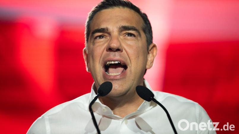 Tsipras kündigt ein politisches Comeback an. (Archivbild) Bild: Angelos Tzortzinis/dpa