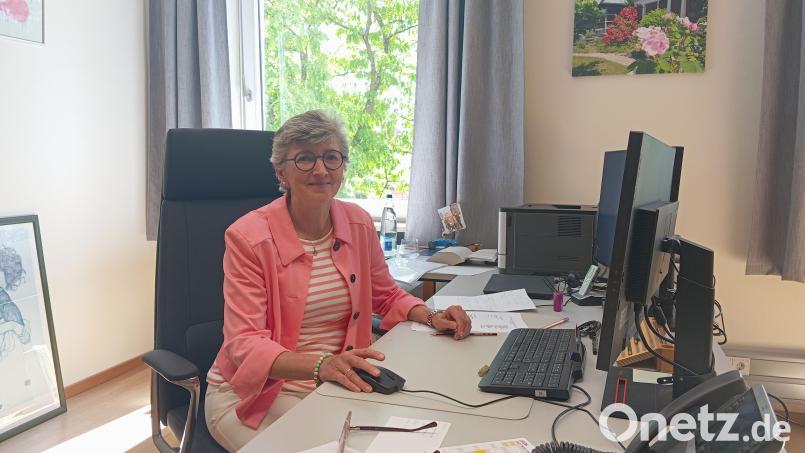 Gerlinde Werner, die neue Direktorin des Amtsgericht, freut sich, wieder zurück in Weiden zu sein. Bild: Kathrin Halbhuber