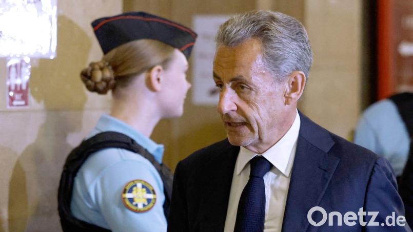 Die Libyen-Affäre brachte Sarkozy bereits für kurze Zeit hinter Gitter. Bild: Simon Wohlfahrt/AFP/dpa