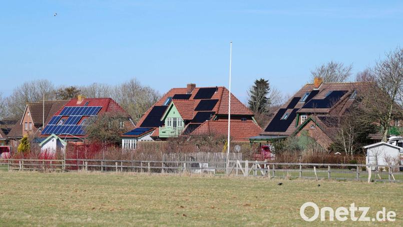 Haushalte mit PV-Anlagen sollen sich künftig stärker an der Netzfinanzierung beteiligen. (Symbolbild) Bild: Frank Molter/dpa