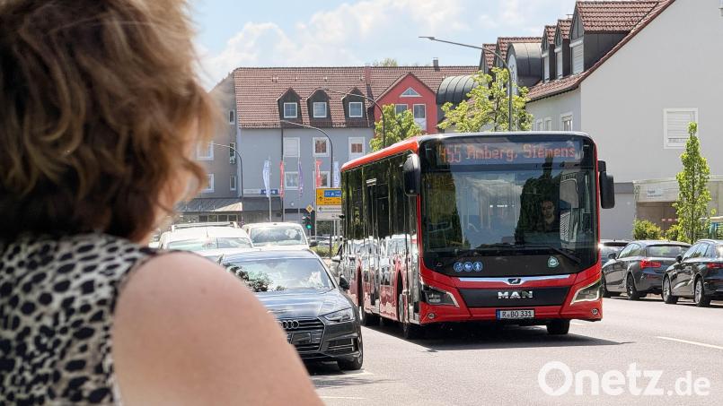 Ab September gewinnt die Busverbindung zwischen Amberg und Weiden durch einen einstündigen Taktverkehr an Wochentagen bis in den späten Abend hinein an Attraktivität. Aus der heutigen Nummer 455 wird dann die Linie 490 E. Bild: Gabi Schönberger