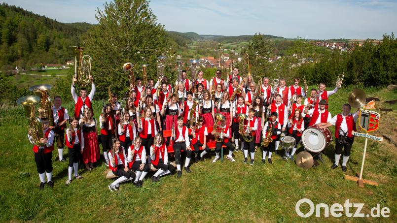 Die Blaskapelle St. Ägidius feiert ihr 50-jähriges Bestehen vom 4. bis 7. Juni mit einem Bratwürstlfest, Kommers- und Partyabend samt einem Kreismusikfest des Nordbayerischen Musikbundes Bild: Eva-Maria Ring