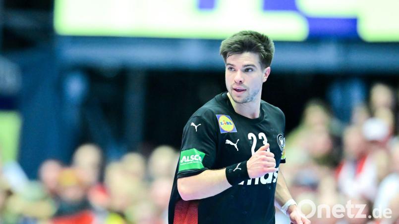 Nationalspieler Renars Uscins wird die TSV Hannover-Burgdorf nach der nächsten Saison verlassen. (Archivbild) Bild: Sina Schuldt/dpa