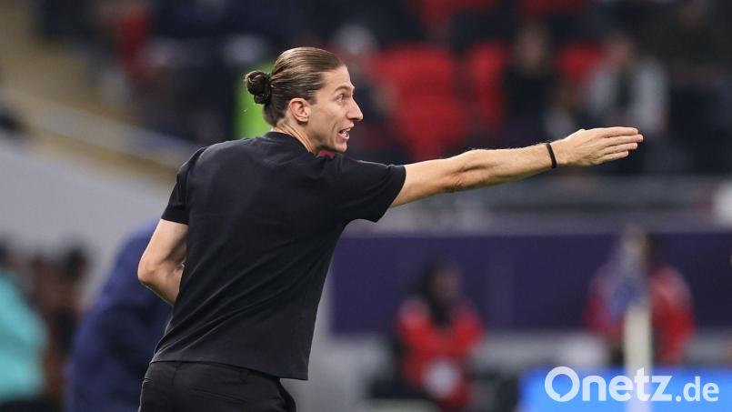 Nach Medienberichten ist Bayer Leverkusen raus bei Filipe Luis, er soll nach Monaco wechseln. (Archivbild) Bild: Hussein Sayed/AP/dpa