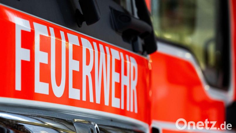 Die Feuerwehr rückte an. (Symbolbild) Bild: Soeren Stache/dpa