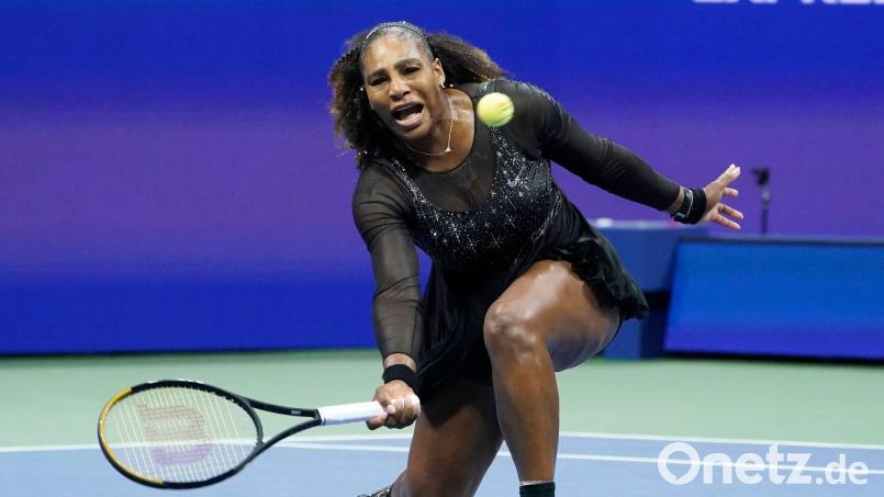 Serena Williams auf dem Platz könnte schon bald wieder Realität sein. (Archivbild) Bild: John Minchillo/AP/dpa