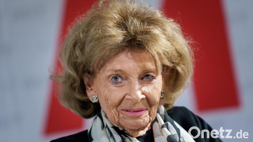 Die Vorsitzende der israelitischen Kultusgemeinde für München und Oberbayern, Charlotte Knobloch, begrüßt die Errichtung eines Holocaust-Bildungszentrums als Ableger der Gedenkstätte Yad Vashem in München (Archivbild). Bild: Michael Kappeler/dpa