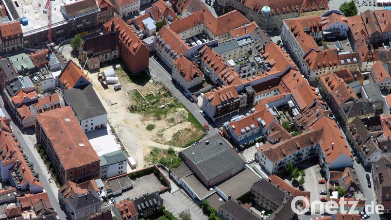 Das brachliegende Bürgerspital-Areal in der Altstadt von Amberg. Bild: Bernd Georgi