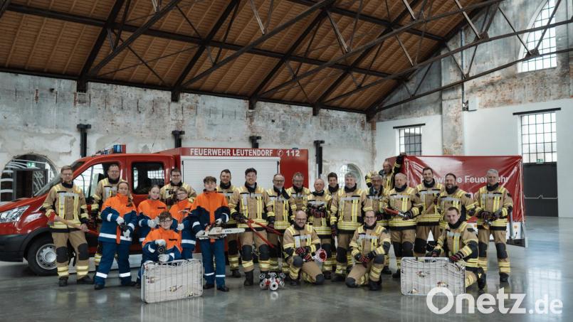Das Team der Freiwilligen Feuerwehr Leutendorf freut sich auf regen Besuch bei ihrem Festwochenende zum 150. Jubiläum. Bild: FFW Leutendorf