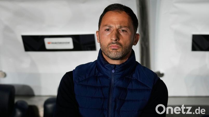 Domenico Tedesco soll Trainer in Bologna werde., (Archivbild) Bild: Khalil Hamra/AP/dpa