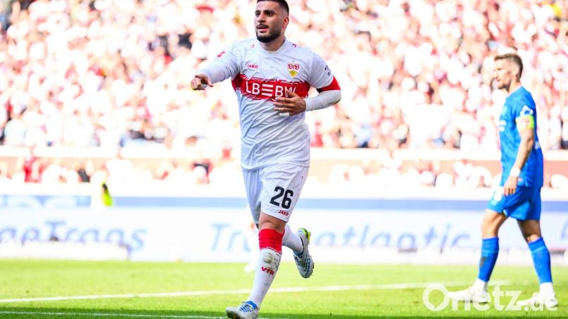 Jubelt auch in Zukunft für den VfB: Torjäger Deniz Undav. (Archivbild) Bild: Tom Weller/dpa