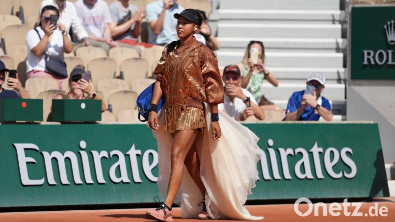 Naomi Osaka ist ein Star - und darf nun auch ein Match in der Nightsession bei den French Open spielen. Bild: Thibault Camus/AP/dpa