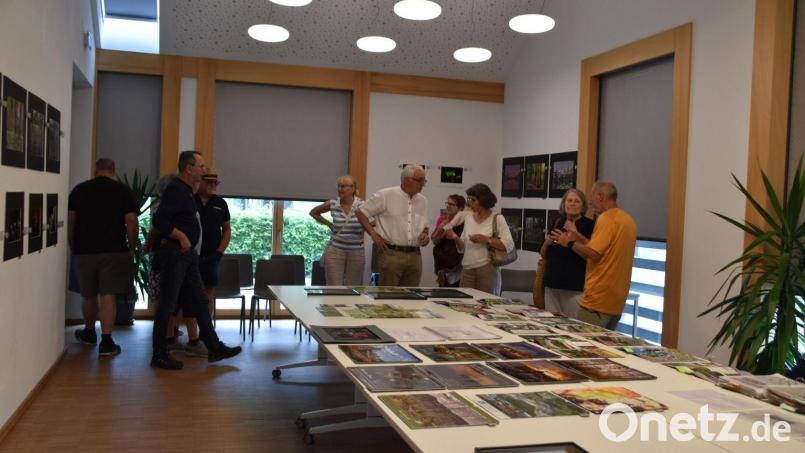 Im Zächhaus stellte Siegfried Filipp seine Bilder aus. Bild: Nicole Rochelt