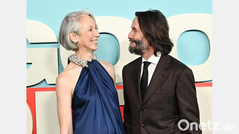 Die Beziehung von Alexandra Grant und Keanu Reeves sorgte anfangs für viel Gesprächsstoff. (Archivbild) Bild: Evan Agostini/Invision/AP/dpa
