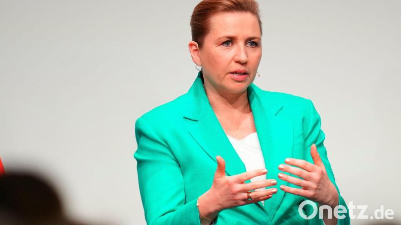 Die Sozialdemokratin Mette Frederiksen kann Regierungschefin in Dänemark bleiben. (Archivbild) Bild: Liselotte Sabroe/Ritzau Scanpix Foto/AP/dpa