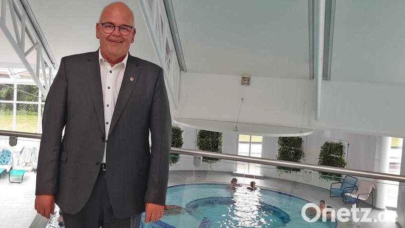 Klaus Meyer freut sich auf den persönlichen Austausch mit den Gästen. Bild: Barbara Bannert