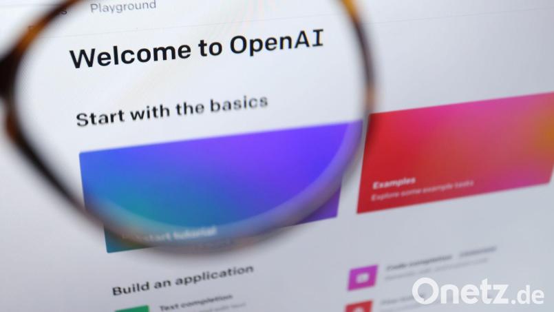 Der KI-Chatbot ChatGPT ist das wichtigste Produkt von OpenAI. (Archivbild) Bild: Karl-Josef Hildenbrand/dpa