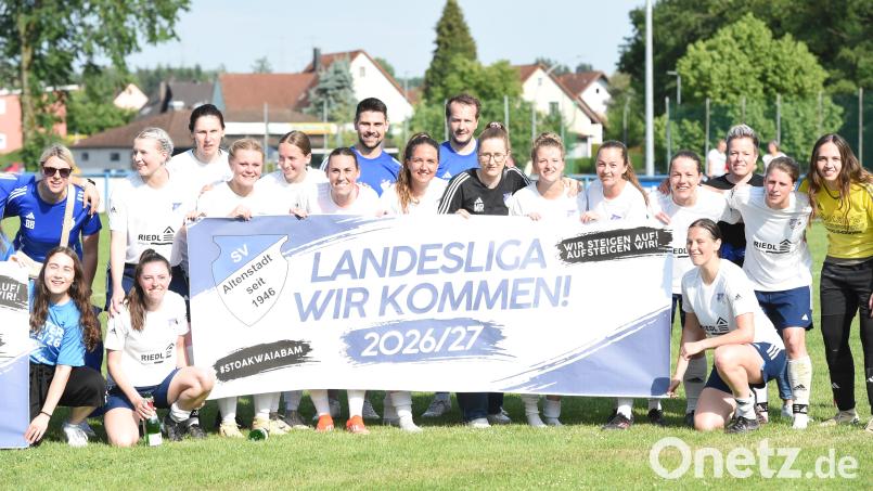 Die Frauen des SV Altenstadt/Voh. freuen sich auf die kommenden Aufgaben in der Landesliga. Bild: Gerhard Büttner