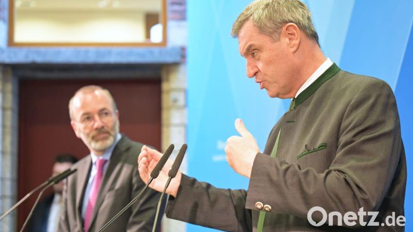 Der stellvertretende CSU-Vorsitzende Manfred Weber fordert eine Neuausrichtung seiner Partei. (Archivbild) Bild: Malin Wunderlich/dpa