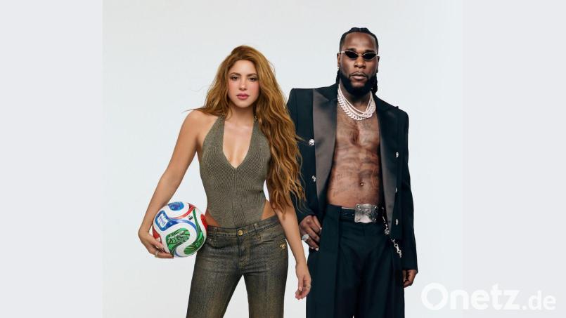 Popstar Shakira will ihren neuen Song bereits bei der Eröffnungszeremonie der WM erstmals live singen. (Archivbild) Bild: -/Nico G/dpa