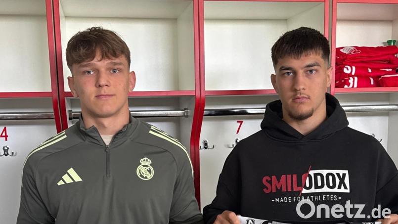 Die Brüder Adam (links) und Roman Leifridt (rechts) wechseln zur kommenden Saison zum SV Inter Bergsteig Amberg. Bild: SV Inter Bergsteig Amberg