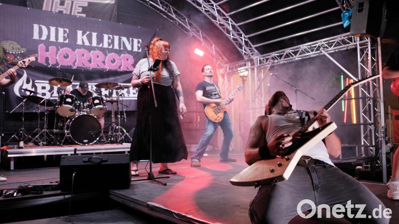 Die Nabburger Band "Madbone" steht für puren und ehrlichen Rock. Die Musiker werden am Freitag auf der Diendorfer Kirwa spielen. Bild: David Erlmeier/exb