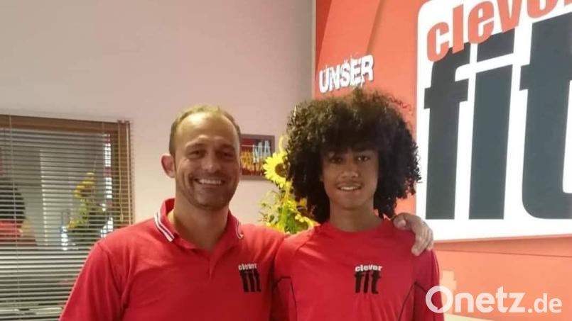 Nathaniel Brown (rechts) und Michael Lichtenauer während der Ausbildungszeit. Bild: Lichtenauer/privat