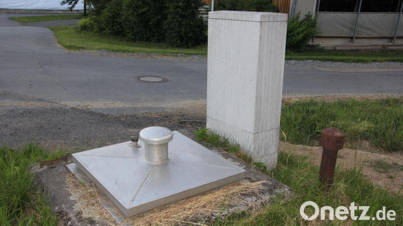 Dieser Druckeregelschacht in Matzersreuth, der für die Wasserversorgung dient, wird abgerissen und durch ein neues Bauwerk ersetzt. Bild: Konrad Rosner