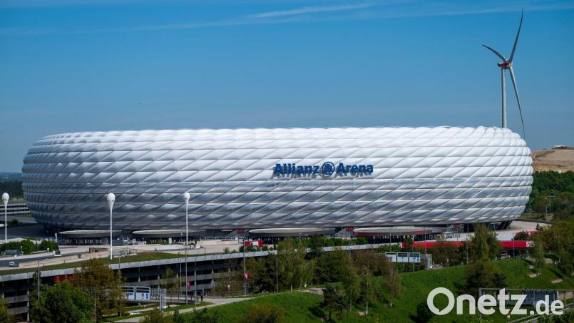 Gleich mehrere Großkonzerte steigen im Juni in der Allianz-Arena im Norden Münchens. (Archivbild) Bild: Peter Kneffel/dpa