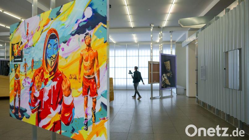 Die Ausstellung „Tausendmal Berlin. Die Sammlung der Nationalgalerie im Hamburger Bahnhof“ zeigt rund 70 Werke von mehr als 50 Künstlerinnen und Künstlern, darunter Gemälde, Zeichnungen, Skulpturen und Fotografien. Bild: Soeren Stache/dpa