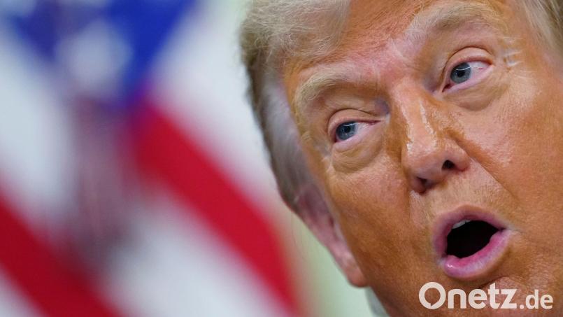 Auf Befehl von Trump hat das US-Militär nach eigenen Angaben erneut Angriffe gegen den Iran gestartet. Bild: Julia Demaree Nikhinson/AP/dpa