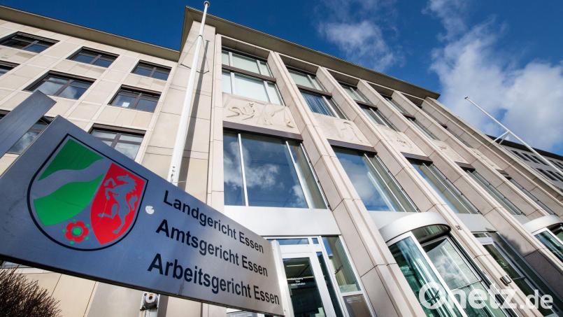 Vor dem Landgericht Essen finden die ersten Zivilprozesse um den Einbruch in die Sparkasse Gelsenkirchen über Weihnachten 2025 statt. (Archivbild) Bild: Bernd Thissen/dpa