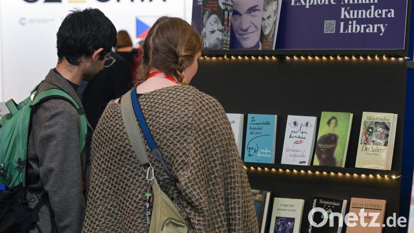 Gastland der Frankfurter Buchmesse: Tschechien. (Archivbild) Bild: Arne Dedert/dpa