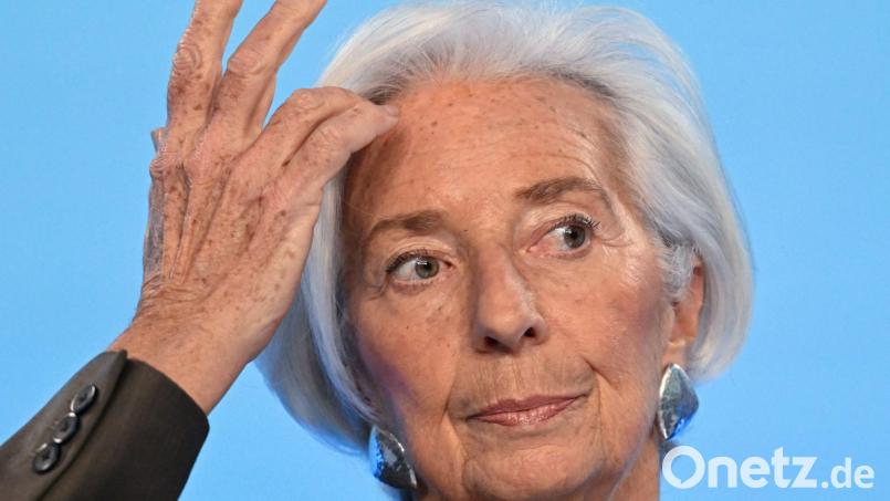 EZB-Präsidentin Christine Lagarde will die Inflation im Euroraum im Zaum zu halten. (Archivbild) Bild: Florian Wiegand/dpa