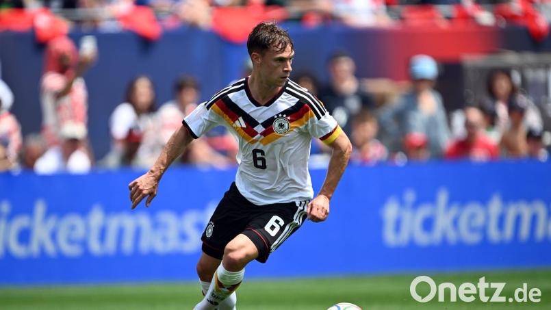 Das deutsche Auftaktspiel mit Joshua Kimmich gegen Curaçao wird von einem Schiedsrichter aus Marokko geleitet. (Archivbild) Bild: Federico Gambarini/dpa