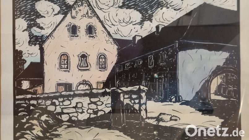 Auch die Klosterbrauerei hat Gottlieb Scharff in einem seiner Werke verewigt. Bild: Gottlieb Scharff