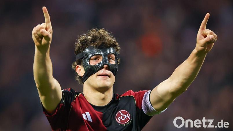 Fabio Gruber verlässt den 1. FC Nürnberg. (Archivbild) Bild: Daniel Karmann/dpa