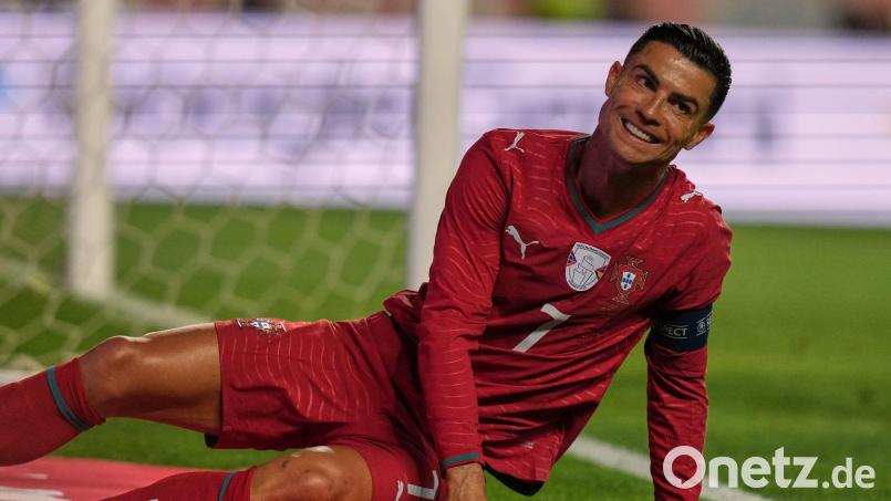 Portugals Cristiano Ronaldo fühlt sich fit für die WM. (Archivbild) Bild: Armando Franca/AP/dpa