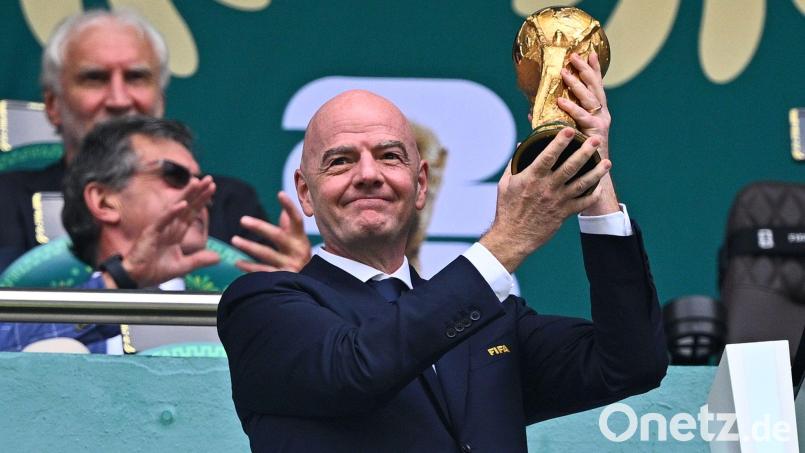 Schlechter Scherz? In Italien kommt eine Aussage von Gianni Infantino nicht gut an. (Archivfoto) Bild: Tom Weller/dpa