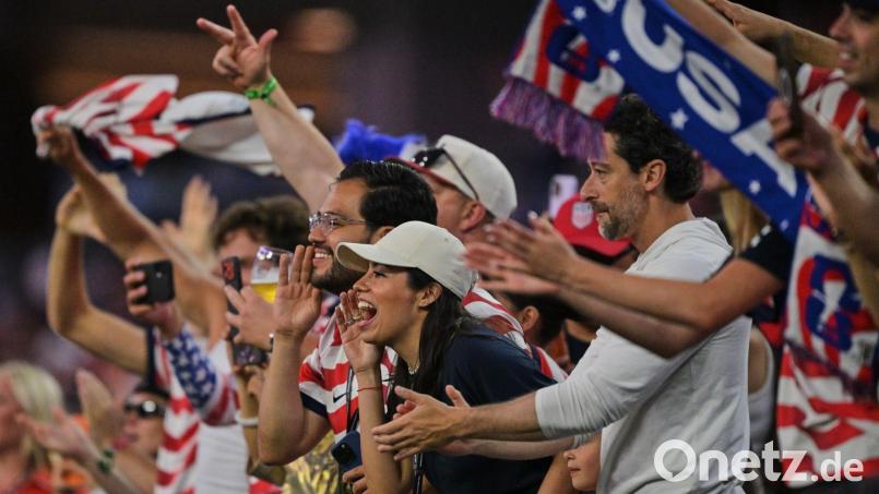 Viel Grund zur Freude für die US-Fans. Bild: Jayne Kamin-Oncea/AP/dpa