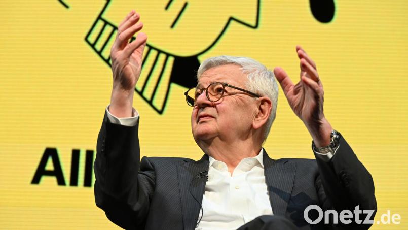 Ex-Bundesaußenminister Joschka Fischer glaubt, dass die schwarz-rote Bundesregierung ein gemeinsames Projekt braucht (Archivbild). Bild: Jonas Walzberg/dpa