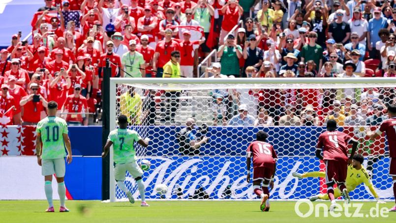 Der Elfmeter für die Schweiz im WM-Spiel gegen Katar war regulär. Bild: Peter Klaunzer/KEYSTONE/dpa