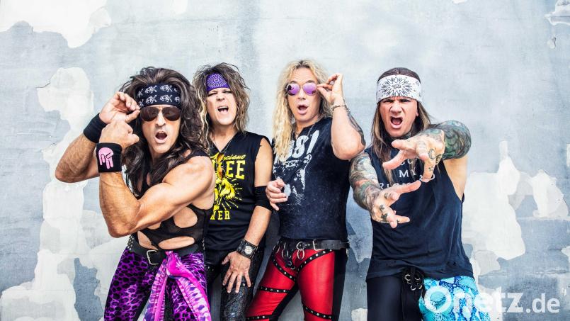 Steel Panther rockt die Eventhall Airport in Obertraubling. Bild: Dave Jackson