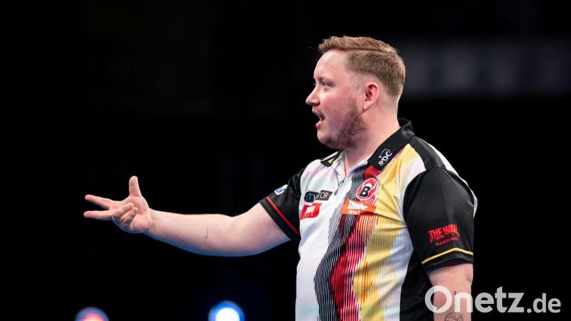 Martin Schindlers Frust nach dem Viertelfinal-Aus bei der Team-WM war groß. Bild: Hannes P. Albert/dpa