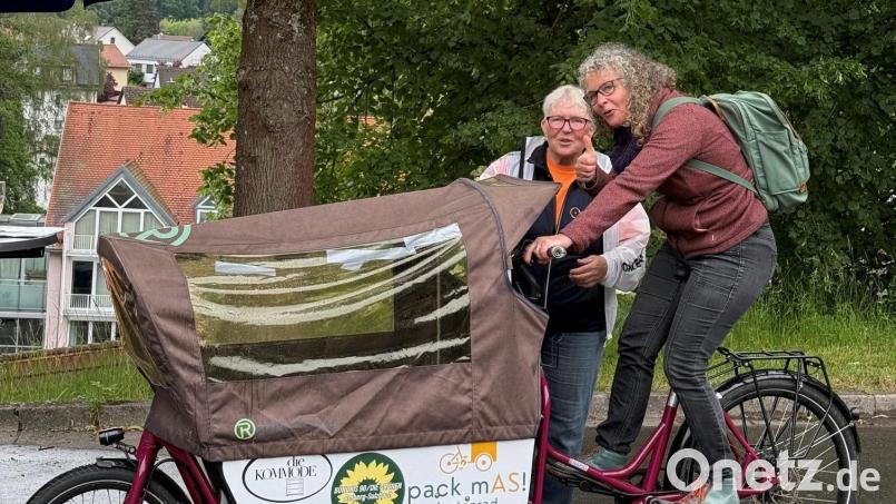 Ob für den Transport von großen Einkäufen, schweren Dingen oder Kindern: Den Lastenradverleih „pack mAS!“ gibt es auch in Sulzbach-Rosenberg. Bild: Piet Gürtler